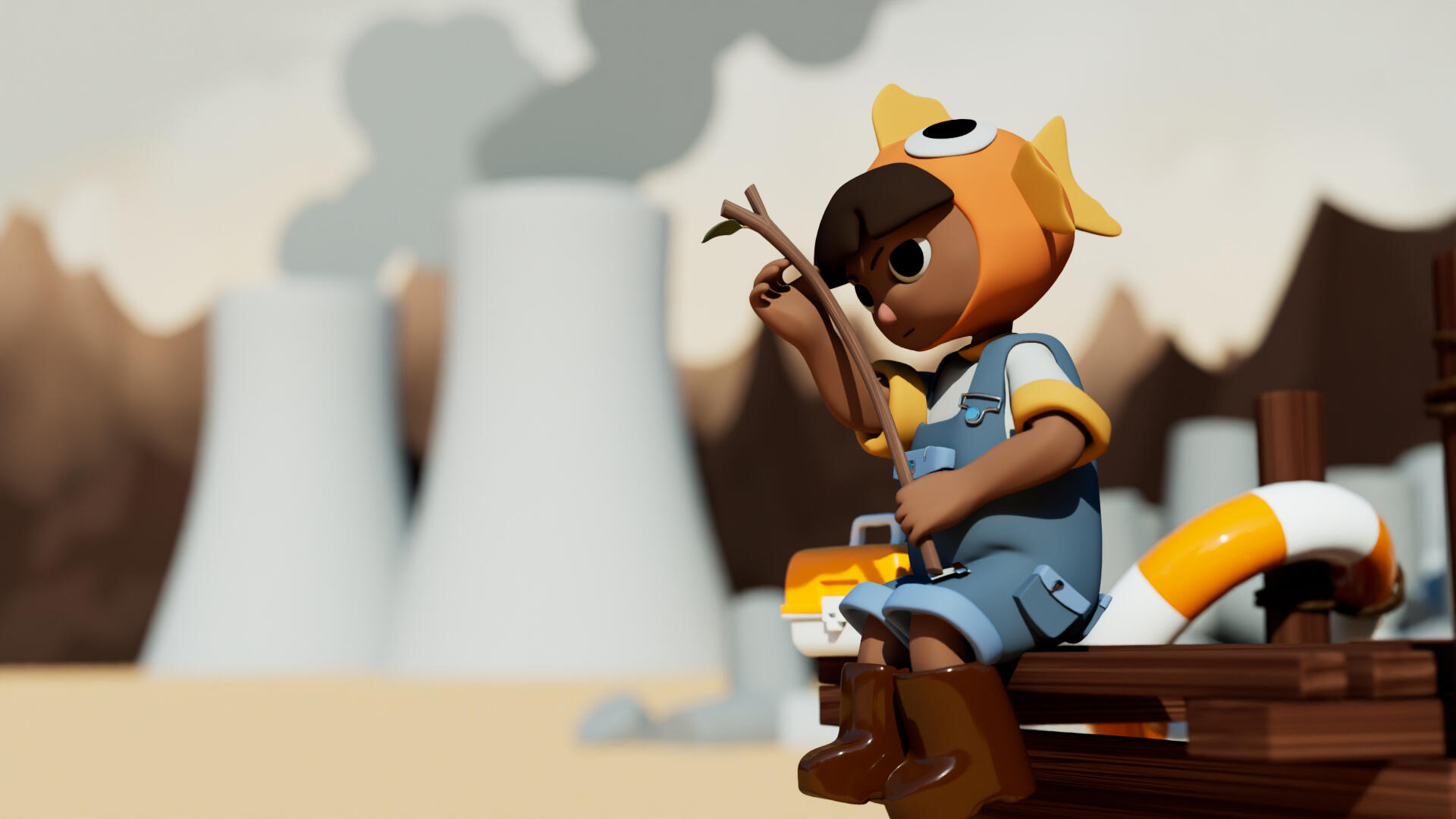 Fishboy - independent 3D animated project